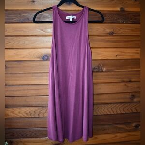 Abercrombie & Fitch Sleeveless Mauve Dress